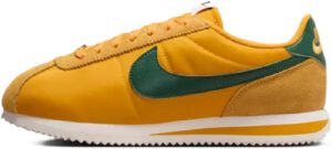 Nike Cortez Women's Shoes (DZ2795-702, Yellow Ochre/Safety Orange/Black) Size 6