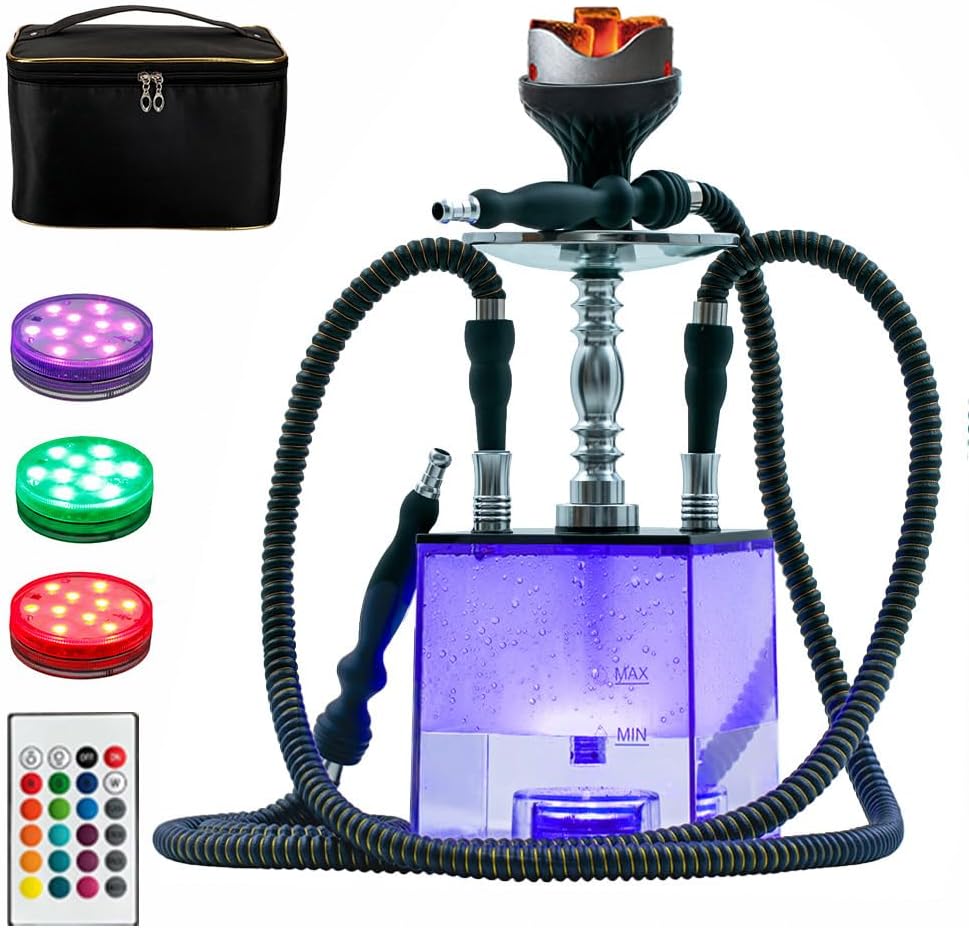 glass water hookah