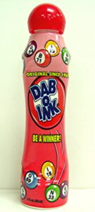 Dab-O-Ink Bingo Dauber - Red - 3oz