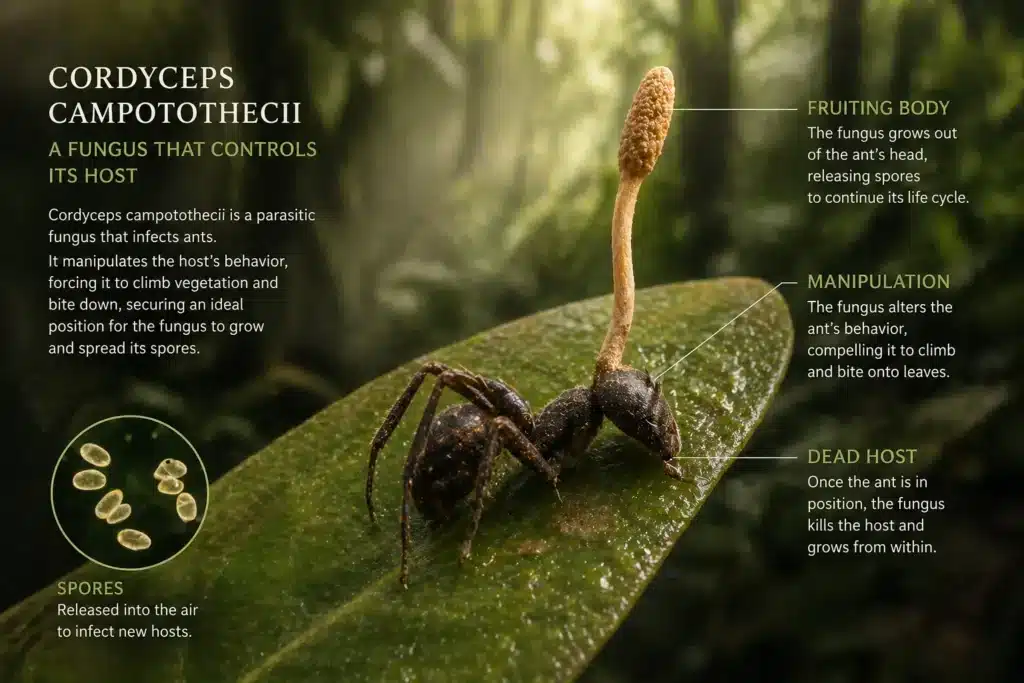 Cordyceps and the Zombie-Ant Fungus: a True-Life Horror Story Cordyceps and the Zombie-Ant Fungus: a True-Life Horror Story