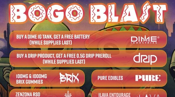 Deals Going Crazy Today @ The Good Dispensary | Free Tacos 5/5 with 50% OFF Storewide! Deals Going Crazy Today @ The Good Dispensary | Free Tacos 5/5 with 50% OFF Storewide!