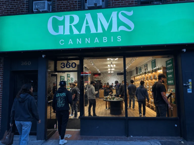 Grams Cannabis Dispensary Brooklyn 768x576