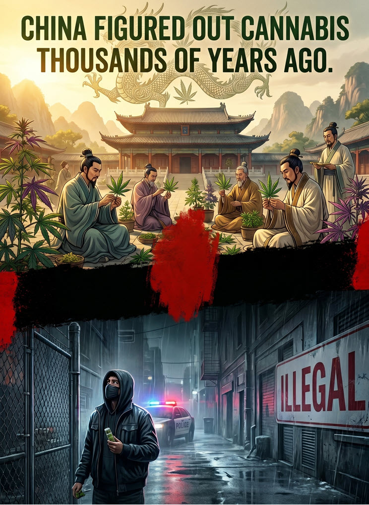 China Figured Out Cannabis Thousands of Years Ago, Then We Made It Illegal.