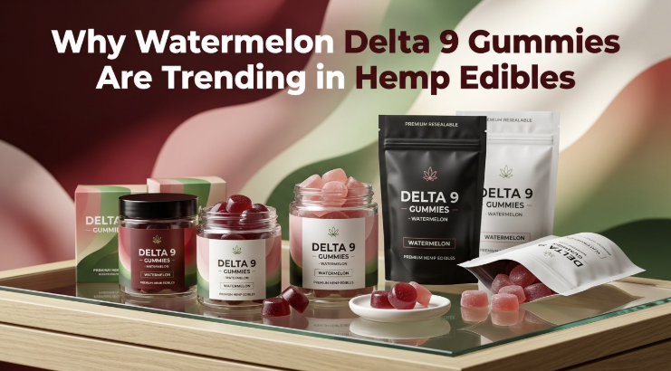Why Watermelon Delta 9 Gummies Are Trending in Hemp Edibles