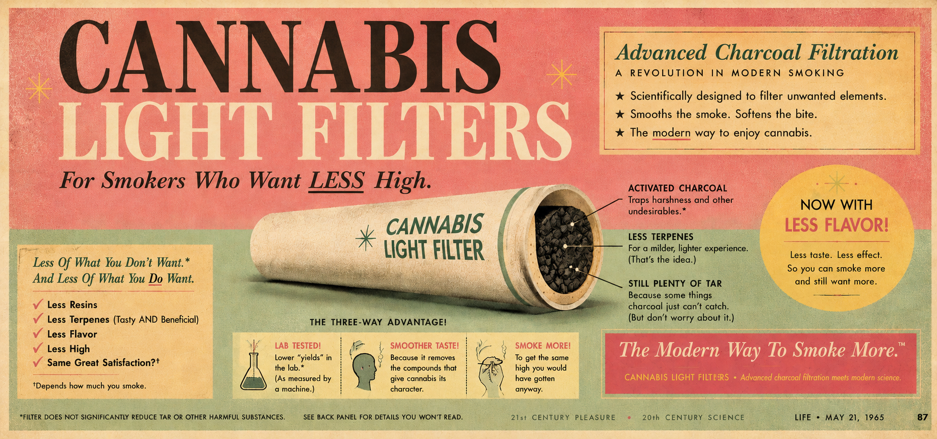 Are Joint Filters Making You Inhale 86% More Tar? Science Says You’re Being Scammed 3 Different Ways By An Old Big Tobacco Trick. Are Joint Filters Making You Inhale 86% More Tar? Science Says You’re Being Scammed 3 Different Ways By An Old Big Tobacco Trick.