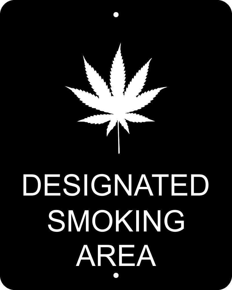 Comfort House Personalized Sign for Cannabis Designated Smoking Area – Custom Marijuana Dispensary Wall Plaque with Your Own Words # J0081