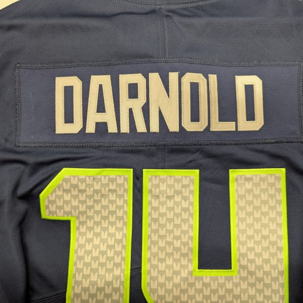 Navy DARNOLD nameplate