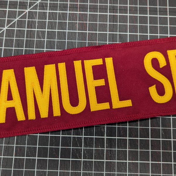 Commanders Nameplate