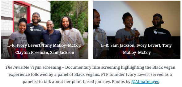 Plant the Power at The Invisible Vegan Screening