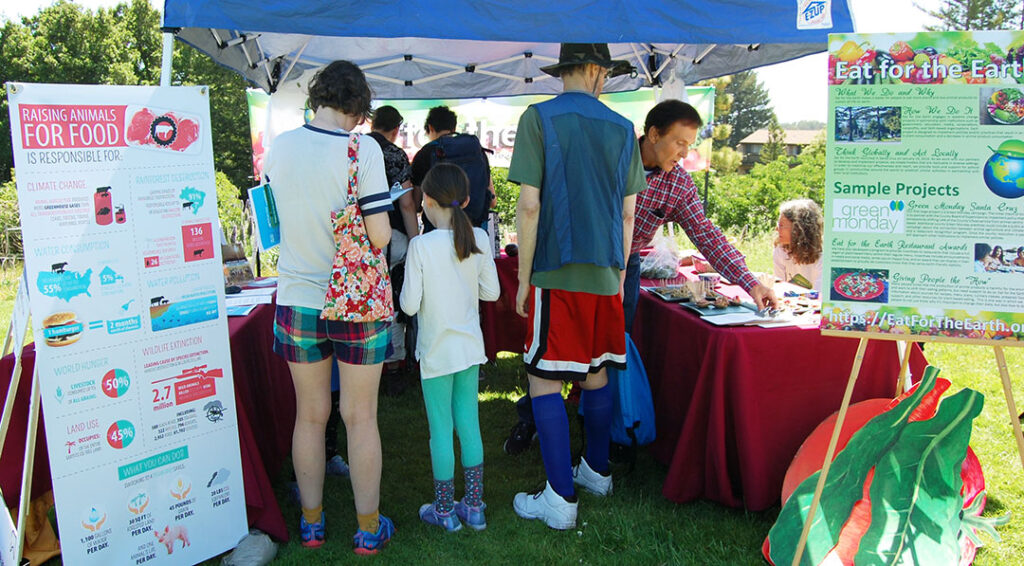 Earth Day tabling - Eat for the Earth