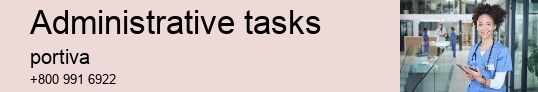 administrative tasks
