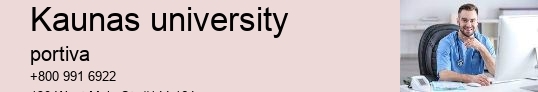 kaunas university