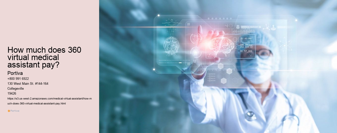 How much does 360 virtual medical assistant pay?