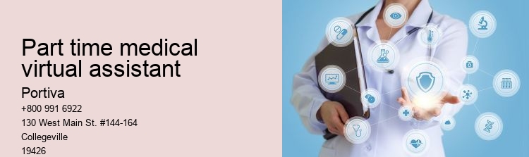 part time medical virtual assistant