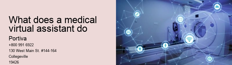what does a medical virtual assistant do