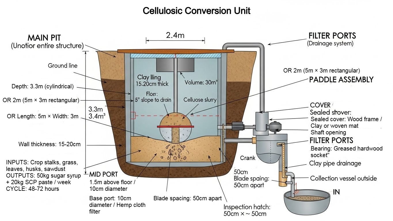 Cellulosic Conversion Unit