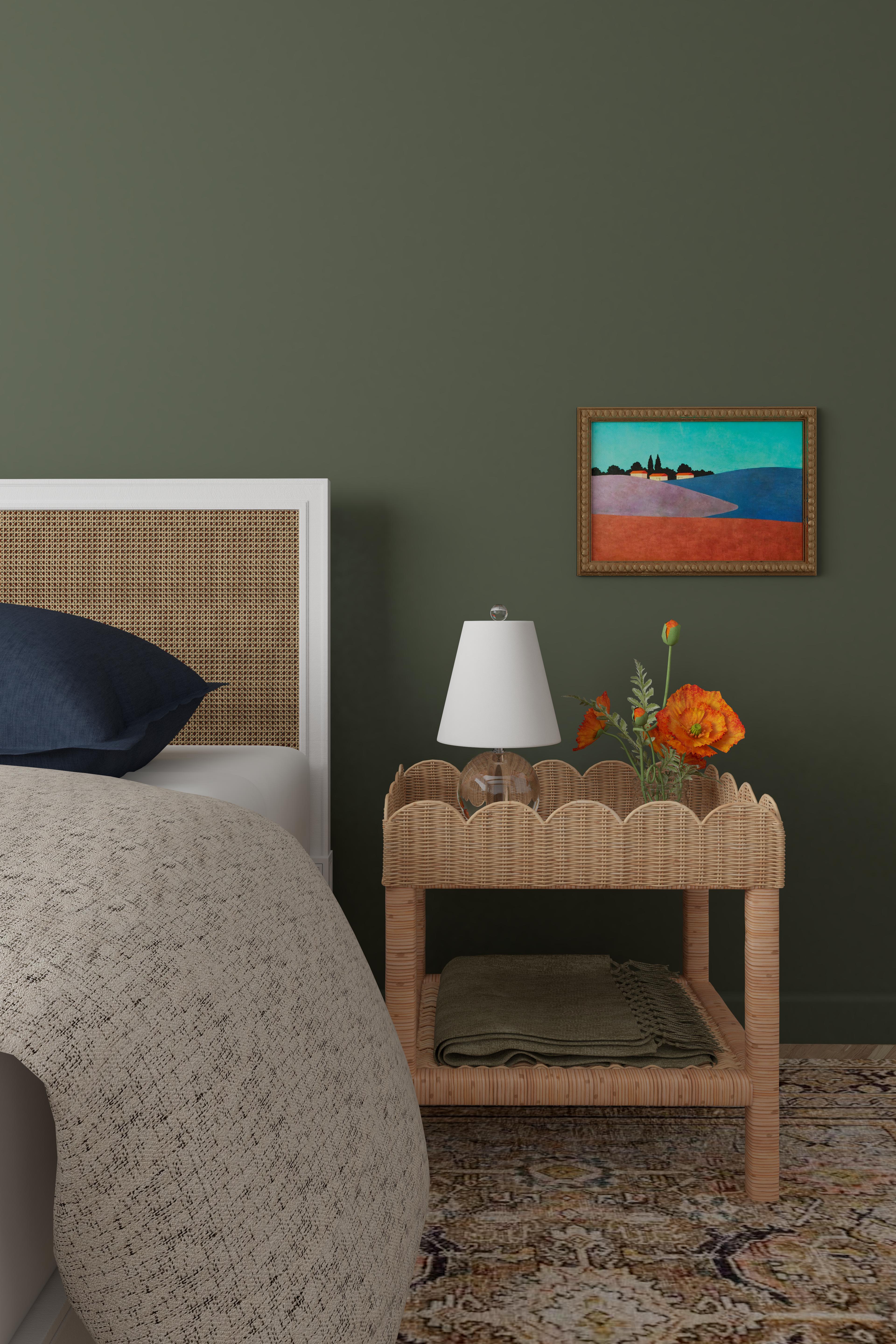 English Charm Meets Moody Earth Tones Rustic Style Bedroom Design Ideas