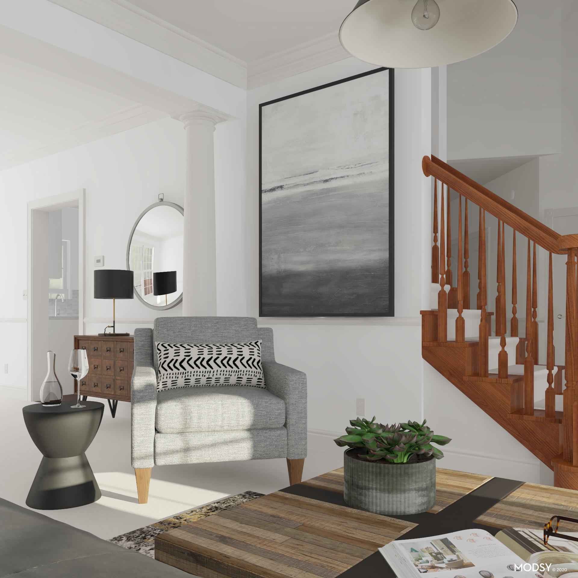 Multiple Surface Areas Living Room Design Ideas & Photos