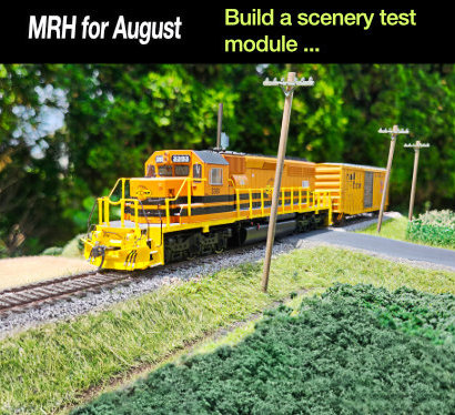 In August: Build a scenery test module ...