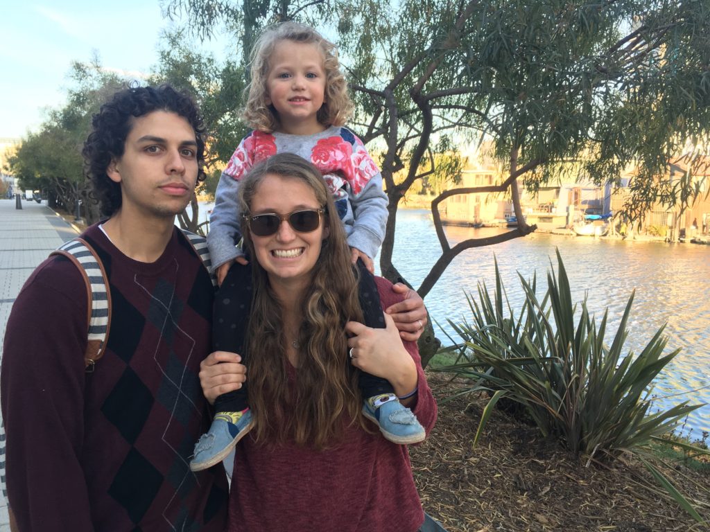 on my shoulders