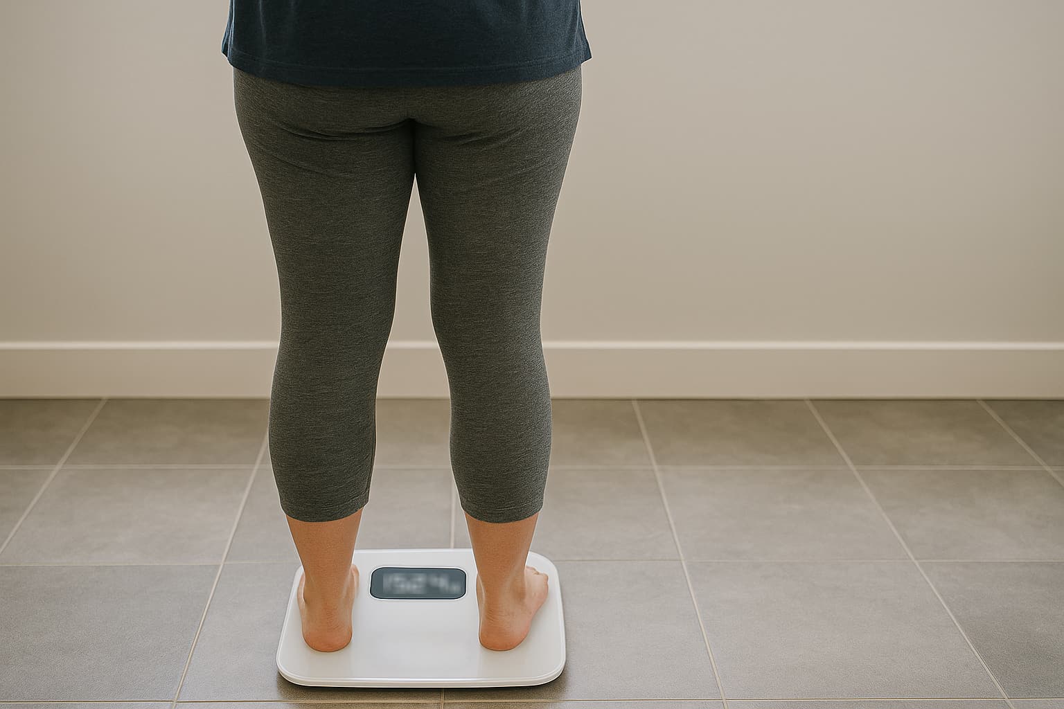Digital scale for consistent weigh-ins