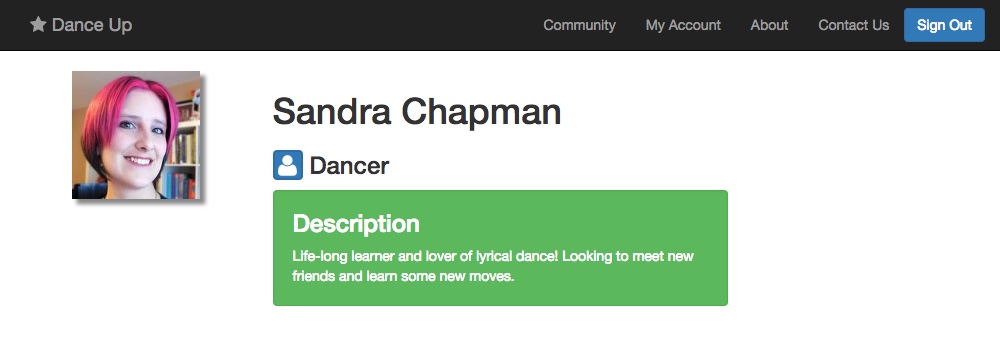 My Profile My Profile