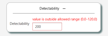 Data entry error for T-score