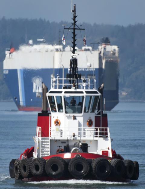 Crowley tug boat