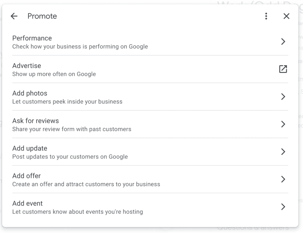 edit Google Business Profile 2022