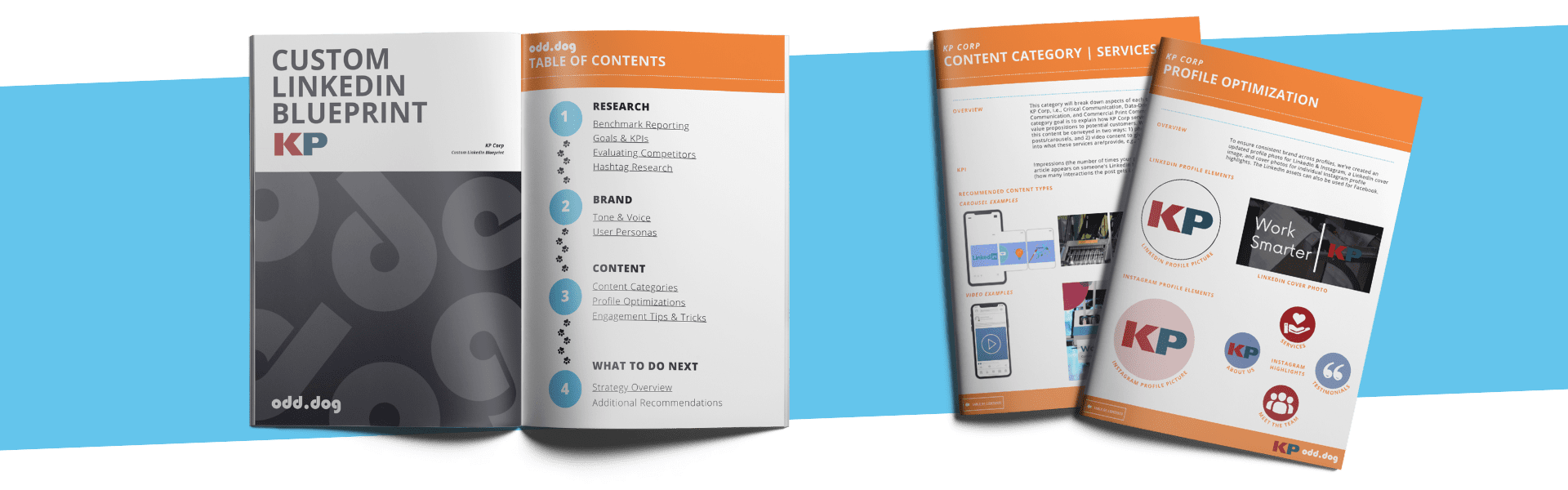 LinkedIn strategy guide for KP Corp - Case Study