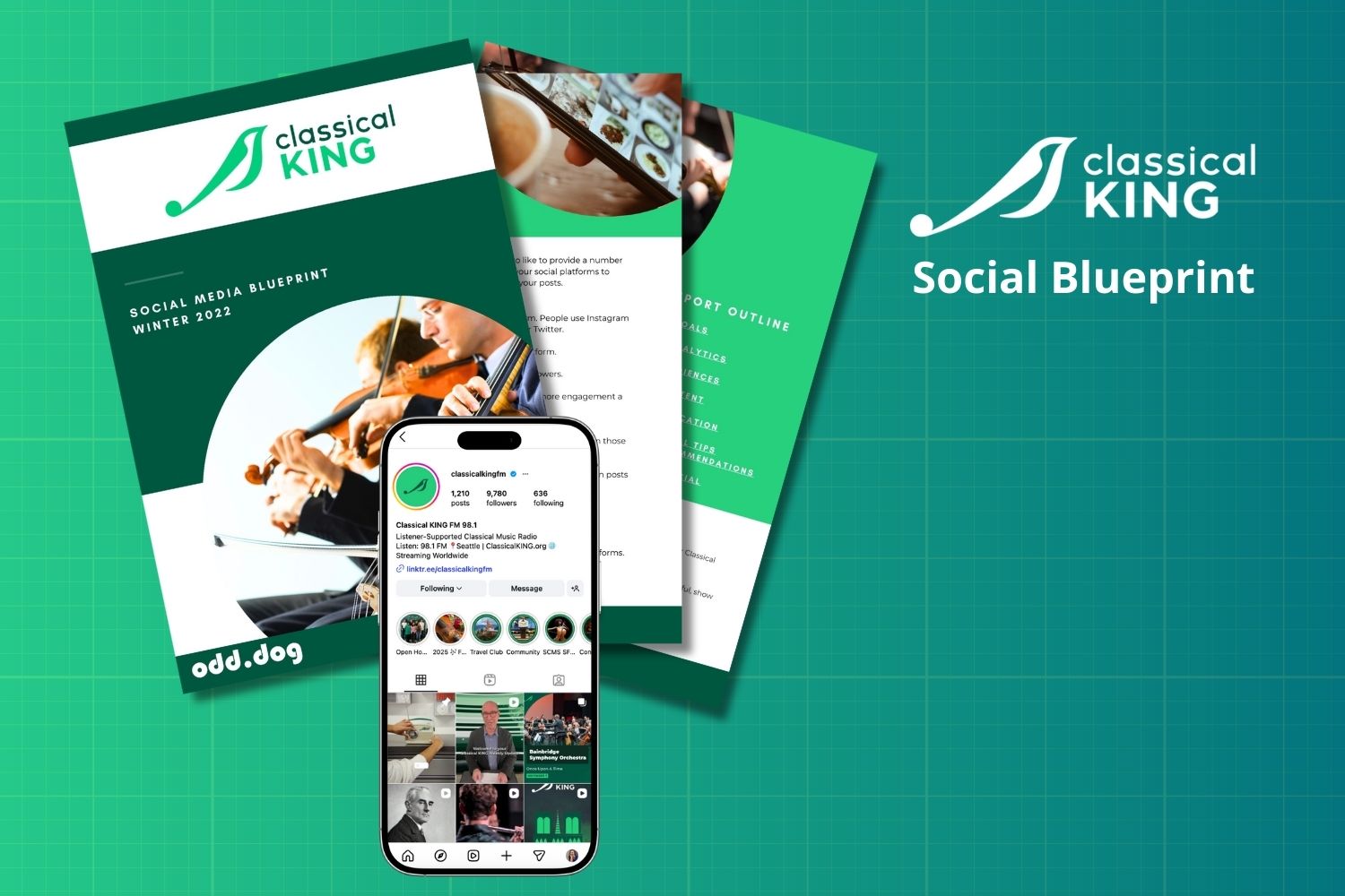 Classical KING | Social Blueprint