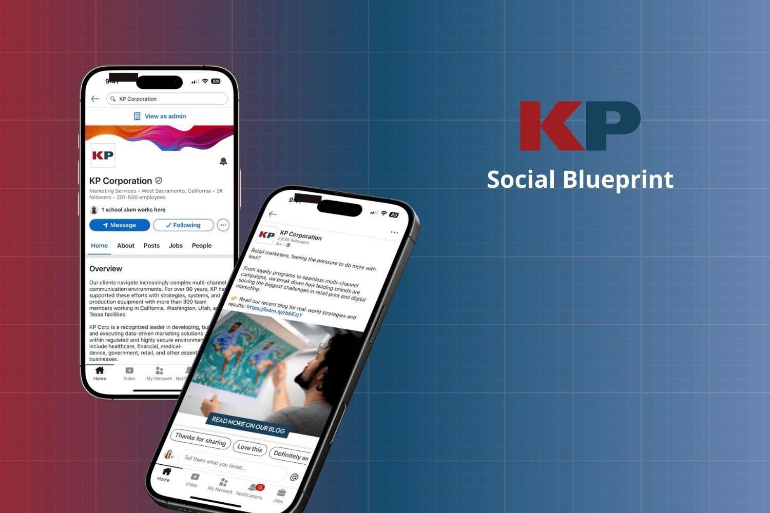 KP Corporation | Social Blueprint