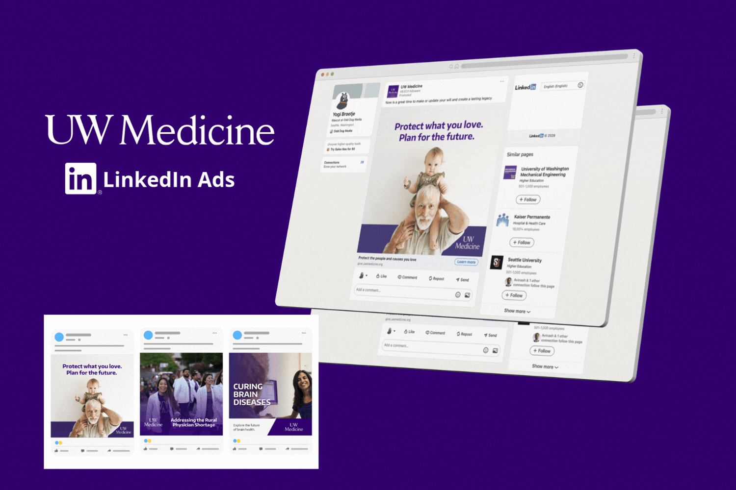 UW Advancement LinkedIn Ads