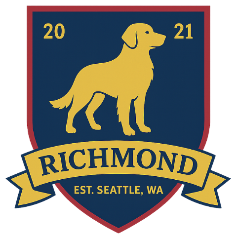 AFC Richmond logo with dog and 