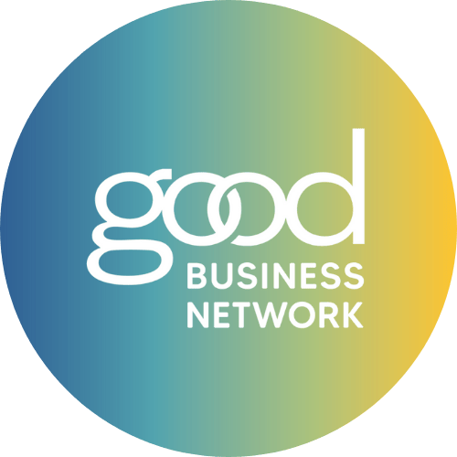 Good Business Network of Washington logo in gradient circle