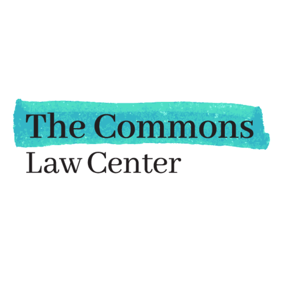 Learn more about The Commons Law Center logo, featuring 
