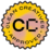 A yellow and pink badge with black text reads CLEAN CREATIVES APPROVED in a circle around a bold CC logo in the center, offering a vibrant visual cue about creative integrity.