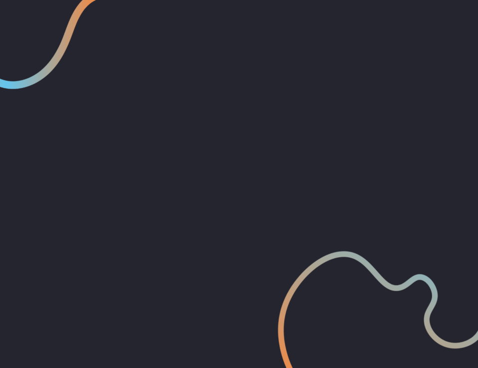 Abstract gradient line curving along the top-left and bottom-right edges of a dark background, illustrating how to make a website ADA-compliant.