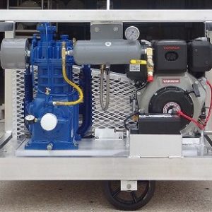 Quincy 325D & 325DE LP Compressor with Yanmar Diesel Engine