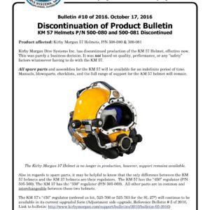 Kirby Morgan® KM57 Helmet *DISCONTINUED*