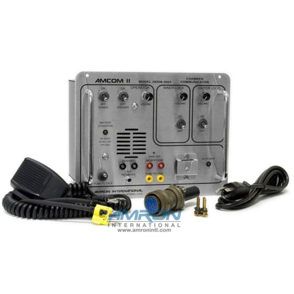 Amron International Amcom ™ II 2820A-4003 Double Lock Chamber Communicator