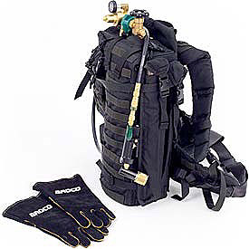BROCO PC/TACMOD1 Backpacked Tactical Torch Set with 45 cu ft. Aluminum Cylinder - Image 2