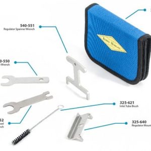 Kirby Morgan® P/N 525-678 Regulator Tool Kit W/Pouch for KM47 & KM77