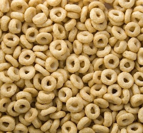 Cheerios used as puppy training treats