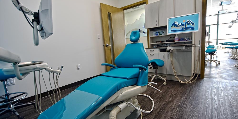 Closed procedure room at The Tooth Ferry Pediatric Dentistry