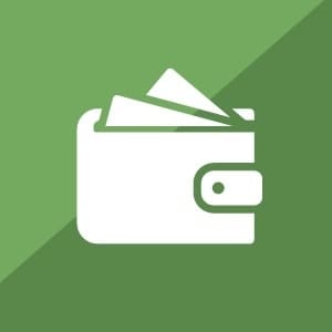 Icon of a wallet