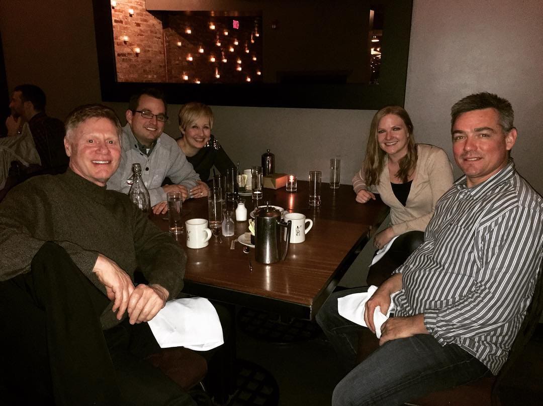 The Redmond Signature Dentistry team celebrating Amanda's 10 year anniversary!