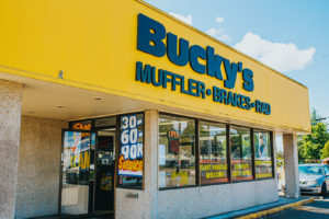 Bucky's Lakewood Auto repair location entrance