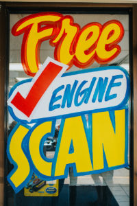 Bucky's Lakewood Auto repair location sign