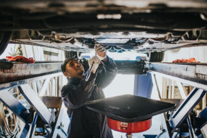 oil change at Bucky's Everett Auto repair location